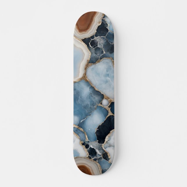 Agate Marble Skateboard (Front)
