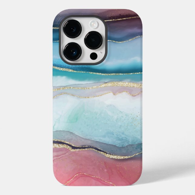 Agate Pattern Case-Mate iPhone Case (Back)