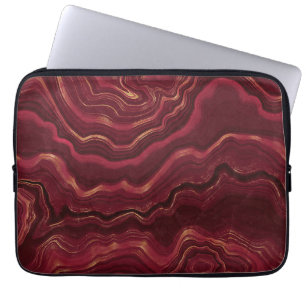 Agate Pattern Laptop Sleeve