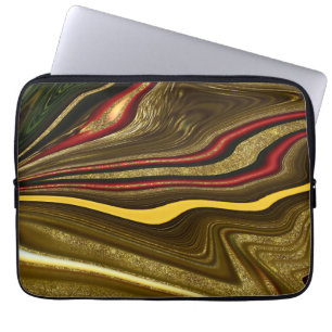 Agate Pattern Laptop Sleeve