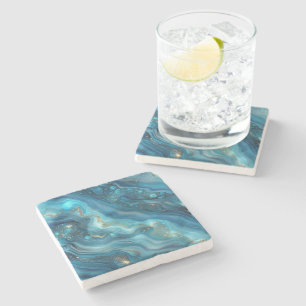 Agate Print Stone Coaster