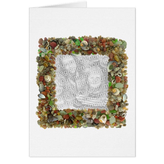 Agate Square Photo Card (Front)