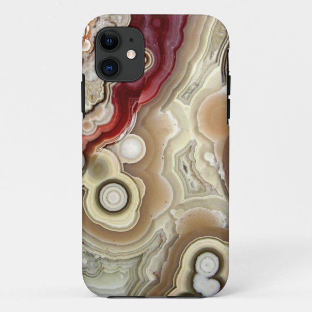 Agate Stone Print #1 Case-Mate iPhone Case (Back)