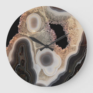 Agate Stone Wall Clock