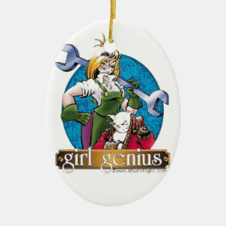 Agatha Hetrodyne - Girl Genius Ceramic Ornament