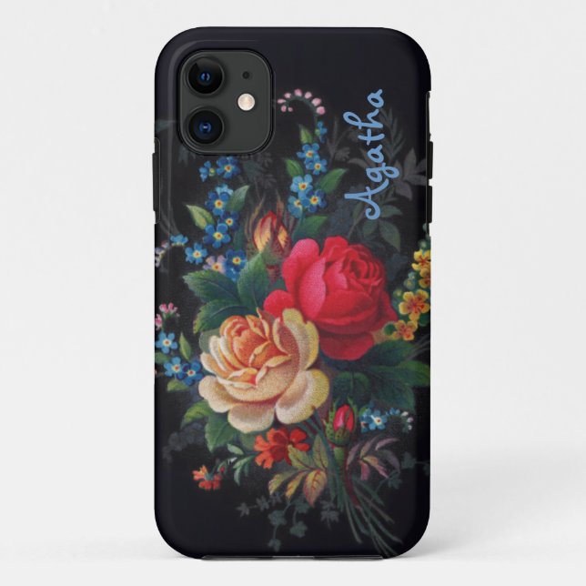 Agatha Victorian Bouquet iPhone 5/5s Case (Back)