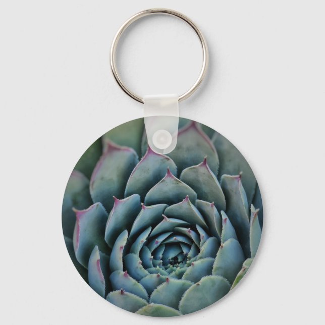 Agave Artichoke flower, nature, Key Chain (Front)