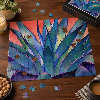 Agave at Sunset Jigsaw Puzzle