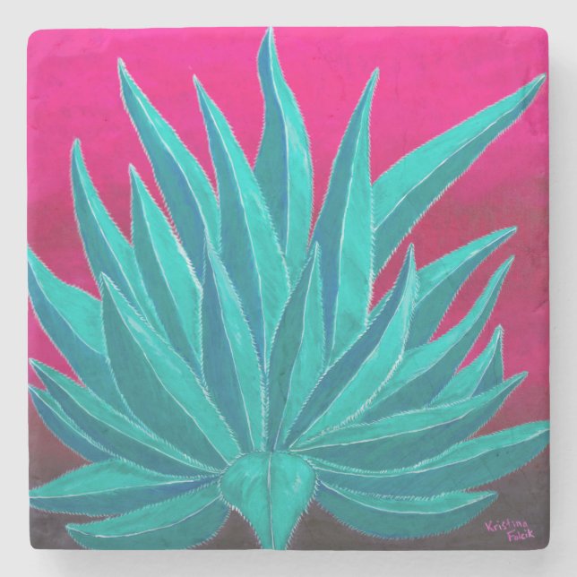 Agave Glow Coaster (Front)