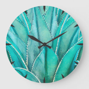 Agave Large Clock