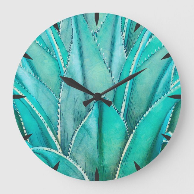 Agave Large Clock (Front)