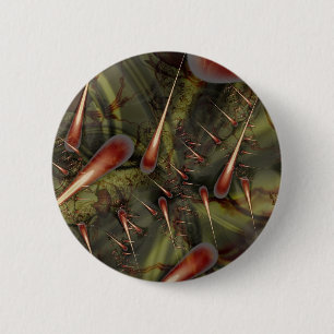 Agave Seam 6 Cm Round Badge