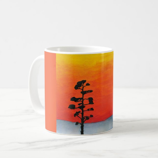 Agave Sunset Coffee Mug (Front Left)