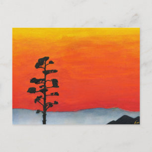 Agave Sunset Postcard