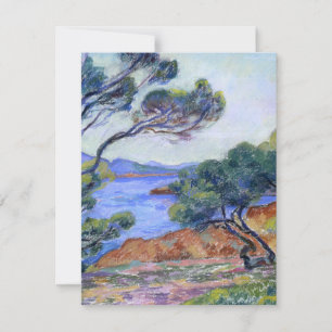 Agay, landscape painting by Armand Guillaumin Card