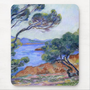 Agay, landscape painting by Armand Guillaumin Mouse Pad
