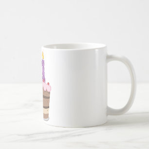 Age 11 on Birthday Cake Coffee Mug