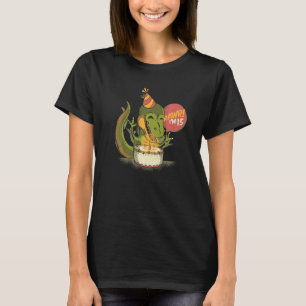 Age 15 Year Old Cute Animal Birth Born Roar Dinosa T-Shirt