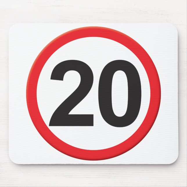 Age 20 mouse pad (Front)
