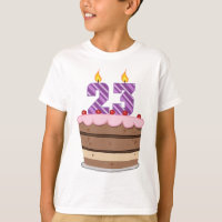 Age 23 on Birthday Cake