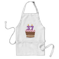 Age 37 on Birthday Cake