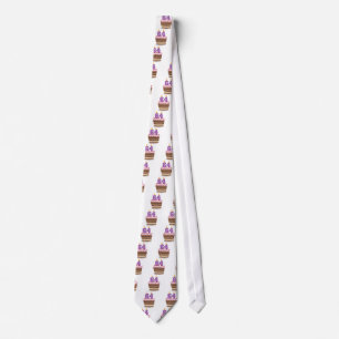 Age 64 on Birthday Cake Tie
