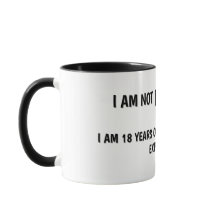 Age and Birthday Humour Mug