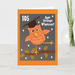Age brings Wisdom card