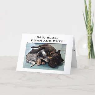 AGE IS A SECRET WITH ME=OVER THE HILL DOG HUMOR CARD