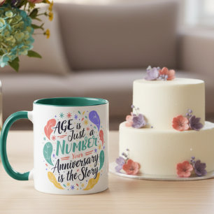 Age Is Just a Number Mug