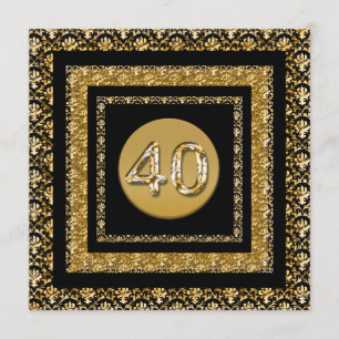 Age milestone party celebration template