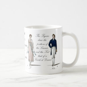 Age of Jane Austen Contra Dance Contradance Coffee Mug