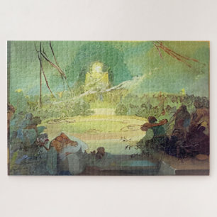 Age of Love by Mucha Jigsaw Puzzle