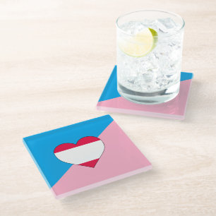 Age Play Pride Glass Coaster