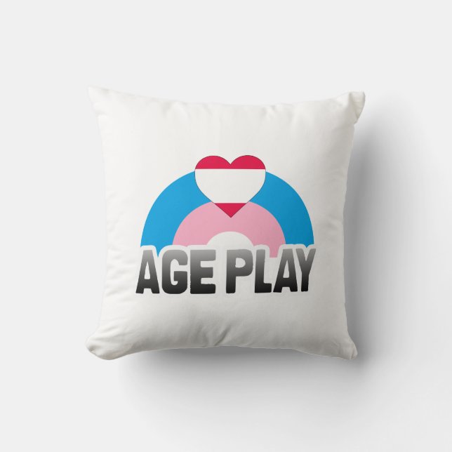 AGE PLAY RAINBOW CUSHION (Front)