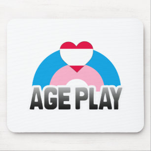 AGE PLAY RAINBOW MOUSE PAD