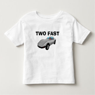 AGE TWO FAST 2 TODDLER T-SHIRT