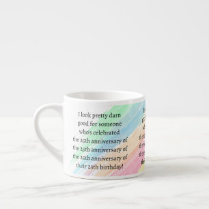 Aged 100 & over espresso cup