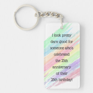 Aged 50 & over key ring