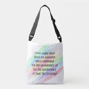 Aged 63 & over crossbody bag