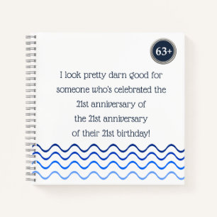Aged 63 & over notebook