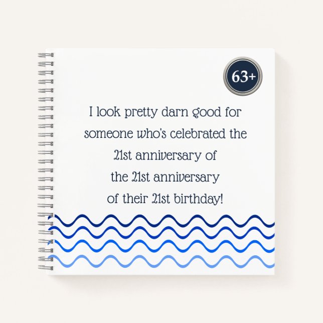Aged 63 & over notebook (Front)