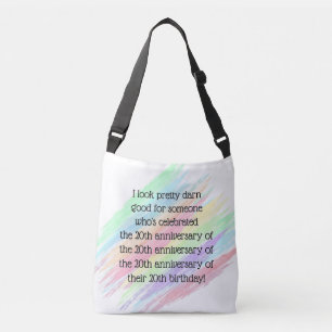 Aged 80 & over crossbody bag