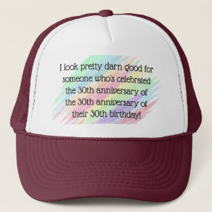 Aged 90 & over trucker hat
