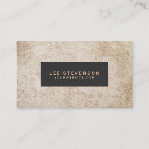 Aged and Rustic Vintage Style Business Card
