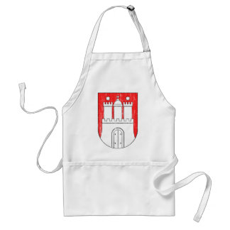 Aged Coat of arms of Hamburg Standard Apron