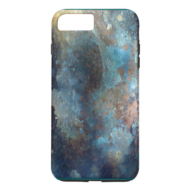 Aged Copper Patina iPhone 7 Plus case (Back)