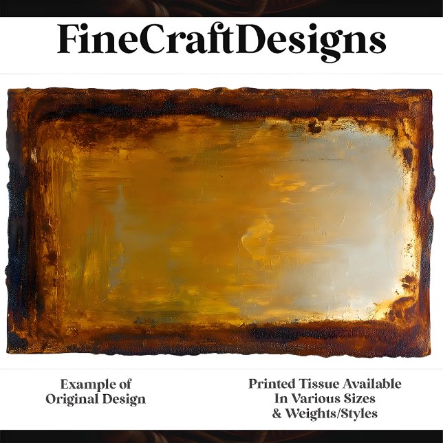 Aged Corroded Industrial Rusty Metal H7 Decoupage  Tissue Paper (Creator Uploaded)