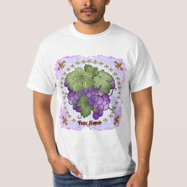 Aged Grapes t-shirt (Front)