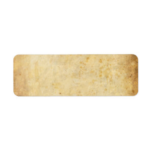 Aged Parchment Return Address Labels